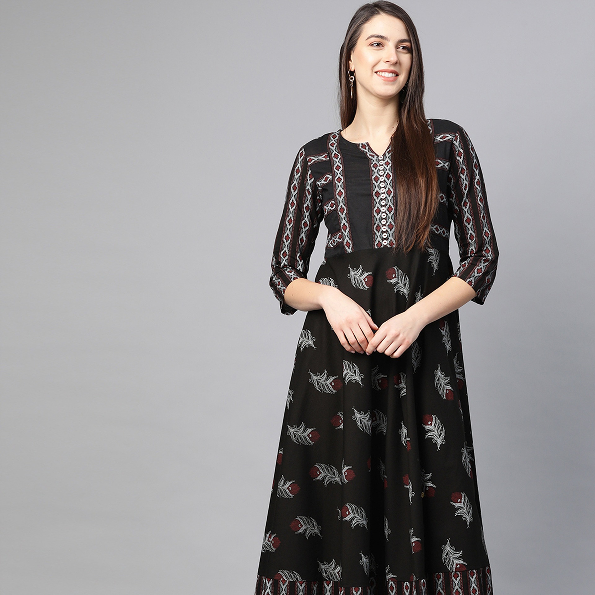 Black Ethnic Kurtas